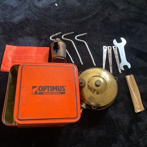オプティマス　灯油　ストーブ　スウェーデン　キャンプ