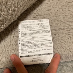 【無料】ニトリカーペット、冬用の画像