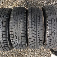冬タイヤ ★ 175/65R14 ★  ブリヂストン製スタッドレス ★ ブリザック4本組 ★ フィット等用ホイール付き ★ PCD100 ★ の画像