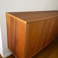 【受渡終了】IKEA  STOCKHOLMサイドボードもらってくださいの画像