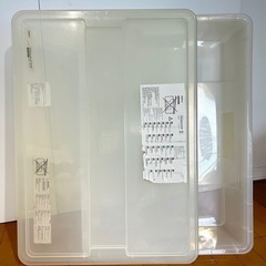IKEA   クリアケース2set
