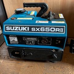 スズキ 発電機 SX650RⅡ（動作確認済）の画像