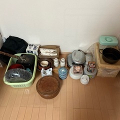 漬け物石、ポットなどなど