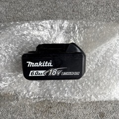 決まりましたマキタバッテリー18v6.0Ah
