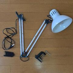 クランプ式　電球蛍光灯　照明器具