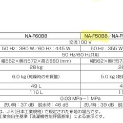 Panasonic 洗濯機の画像