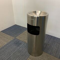 (241116)　ライオン事務器　ゴミ箱付き灰皿　ダストボックス...