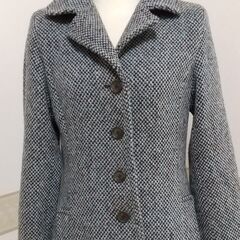 　H&M　婦人ロングコート　総裏付き　細身　９号くらい　の画像