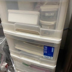 三段収納　無償