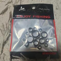 釣り竿の色々なガイドセットの画像