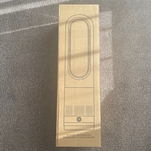 冷暖兼用・羽根なし セラミックヒーター タワーファン 3段階温風＆8