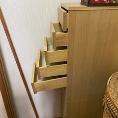 スリムチェスト 12段引き出しの画像