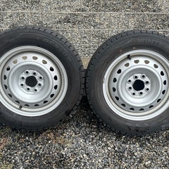 【2022年製】15インチ DUNLOP ダンロップ バリ溝の画像