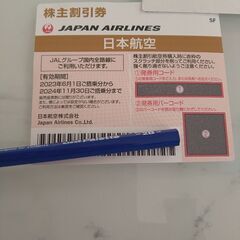JAL　日本航空　株主優待券
