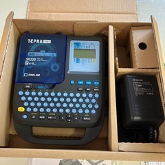 【中古】テプラ　TEPRA PRO SR 220 使用中テープ4...
