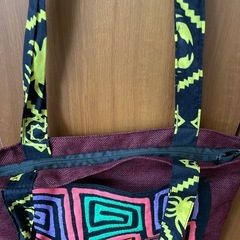 モラ刺繍バッグ　新品の画像