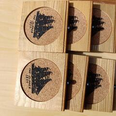 【中古美品】ちょっとオシャレなコースターセットの画像