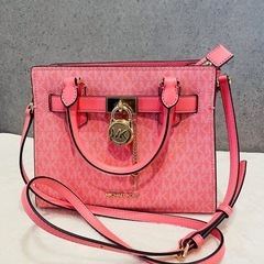 【未使用品級】MICHEAL KORS HAMILTON ピンク...