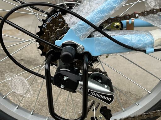 新品　未使用　折りたたみ自転車　２０インチ　６段変速