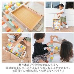 dou  積み木　知育玩具