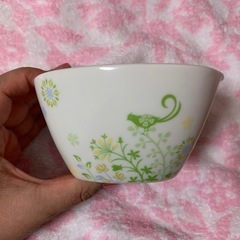 リンゴ型　茶碗2個セットの画像