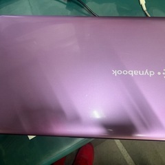 爆爆速Toshiba Dynabook ピンク ノートPCの画像