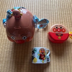 【お取引中】アンパンマン　ポップコーンバケット　マグカップ　おせ...