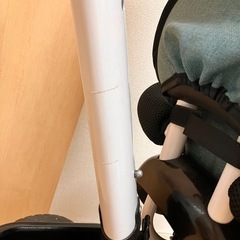 3in1 Tricycle 三輪車 ブルー かじ取り棒 幌つき 美品の画像