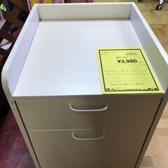 ★キャビネット 白 ホワイト キャスター付 収納家具 クリーニン...