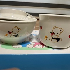 【未使用品】familiar 食器セット リンゴ柄の画像