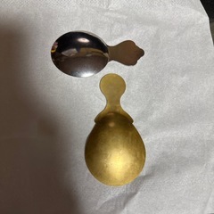 【お話中】茶葉用スプーン2個の画像