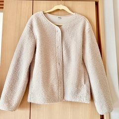 UNIQLO フリースノーカラージャケットSサイズ
