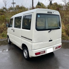 ミニキャブバン 車検付 5MT バリ溝スタッドレス付の画像