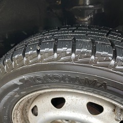 ミニキャブバン 車検付 5MT バリ溝スタッドレス付の画像