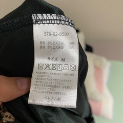 花柄ブラウス 7分丈の画像