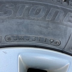 19年製 155/65r14 スタッドレス　ホイール付き　の画像