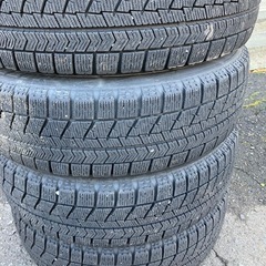19年製 155/65r14 スタッドレス　ホイール付き　の画像