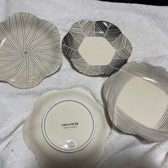 【取引決定】natural69(波佐見焼)のお皿4点 の画像