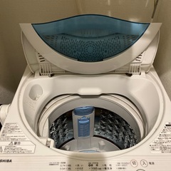 【東芝2017年製】洗濯機の画像