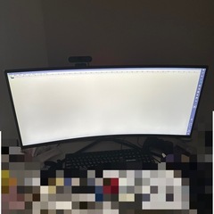 ウルトラワイド湾曲モニター　35インチ