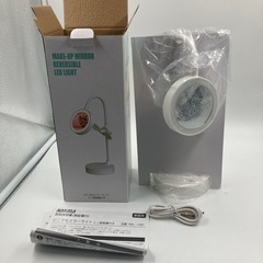 【ジモティー割】どこでもミラーライト ミニ扇風機付き　NML-106Fの画像