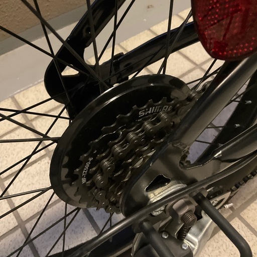 HUMMER (ハマー) 折りたたみ自転車　20インチ黒　太いタイヤ　FDB206FAT-DK