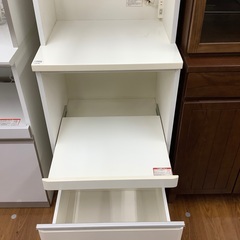 カップボード　ニトリ　KRISNA ホワイト　11,000円の画像