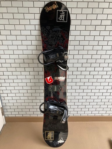 Burton Blunt 2012 155cm バートンブラント ビンディングセット（Drake） ボードケースandワックスセットのおまけ付き