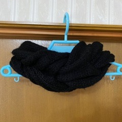 【美品💫】かわいい🖤マフラー　ネックウォーマーの画像