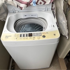 洗濯機 Hisense 2022年製