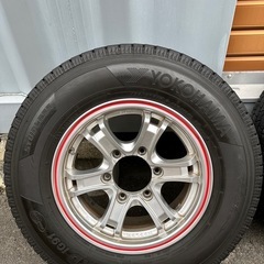 ハイエース、
スタッドレス、ホイールタイヤセット、車検対応、バン用 タイヤ、の画像