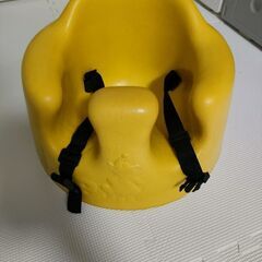 バンボ　イエロー　ベルト付き　ベビーチェア