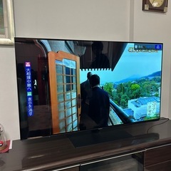 受け渡し者決定済 55型テレビの画像