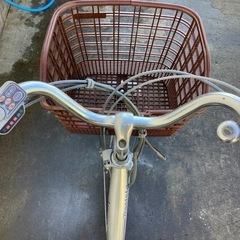 526 ブリヂストン電動アシスト自転車アシスタ26インチシルバーアルミ